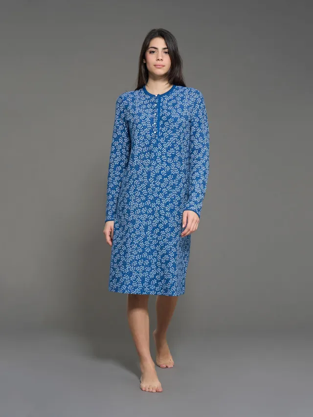 Ragno Jersey Cotone camicia notte serafino Set Sail