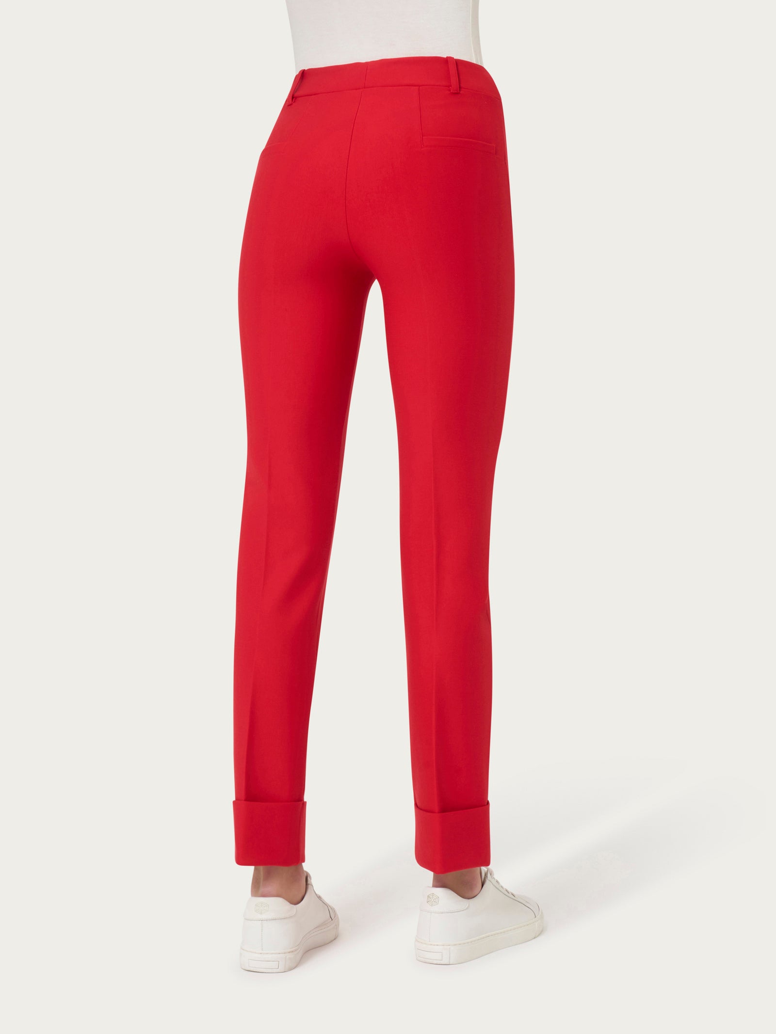 Ragno Compact The Straight Leg pantalone salsa slim