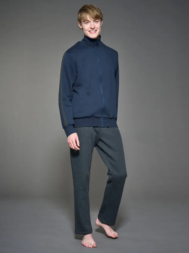 Ragno Comfort tuta felpata collo alto Fant. Navy Blazer