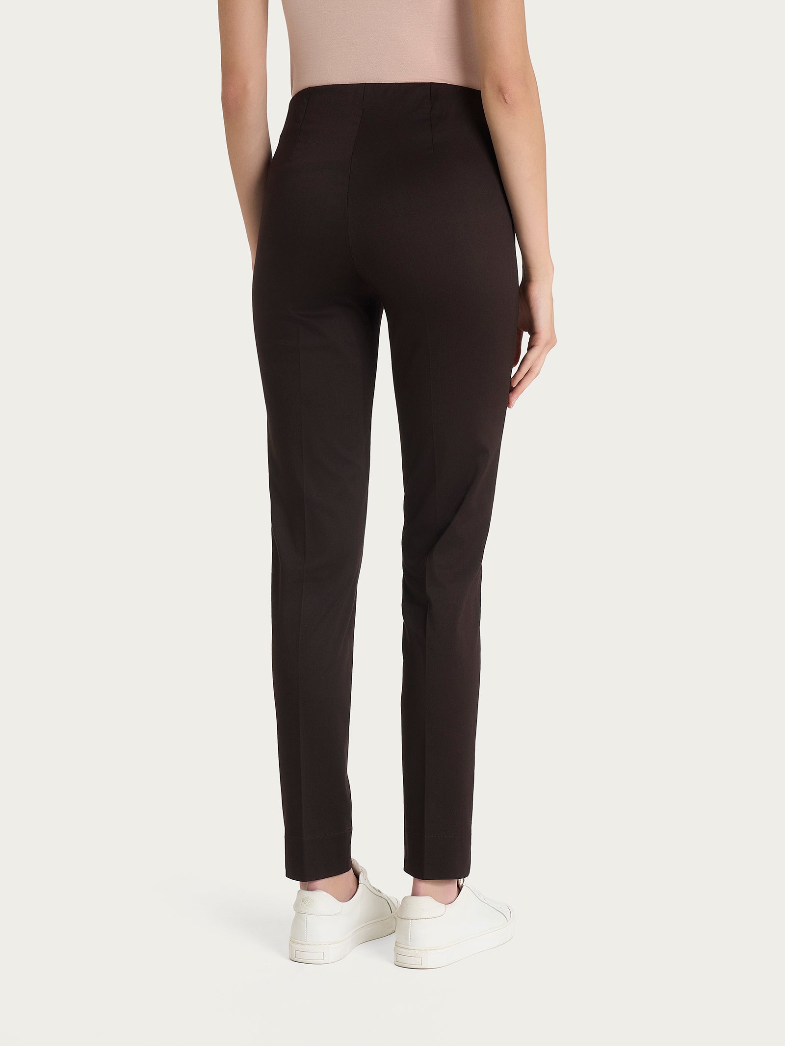 Ragno Satin Power Pantalone Sigaretta Chocolate fresco