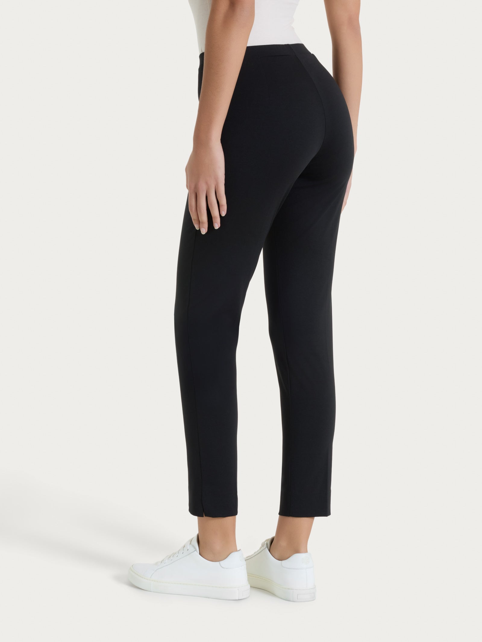 Ragno Compact Light pantalone capri Nero elasticizzato