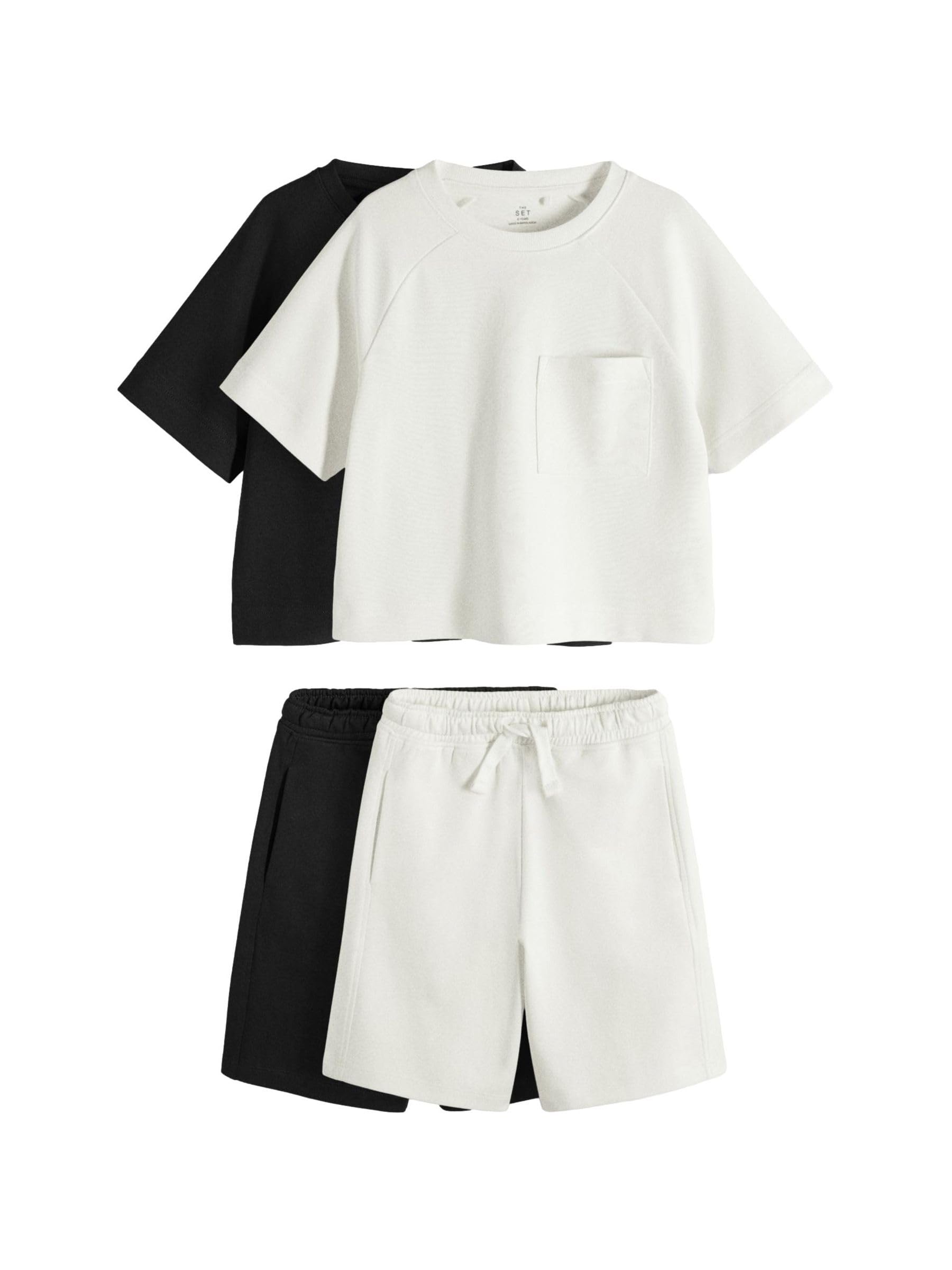 Next The Set completo bambino 2 pezzi t-shirt tasca jersey