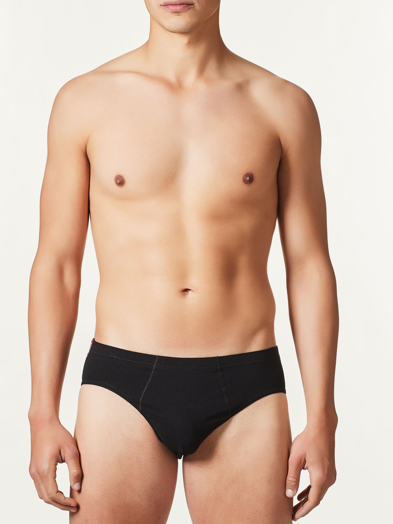 Ragno Sport Slip cotone slip nero Tripack 3 pezzi