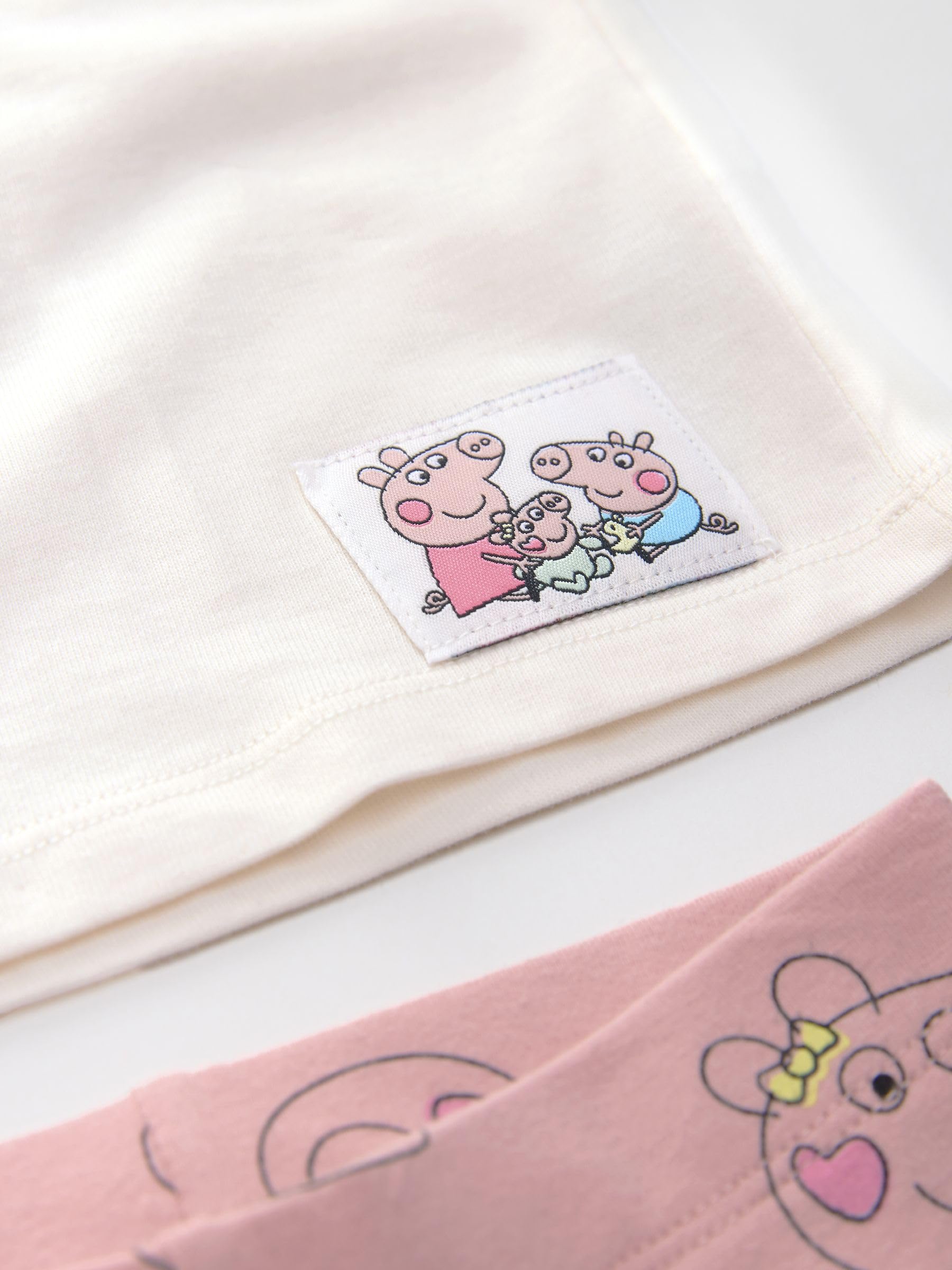 Next Peppa Pig completo bambina maglia leggings 74-80 morbido