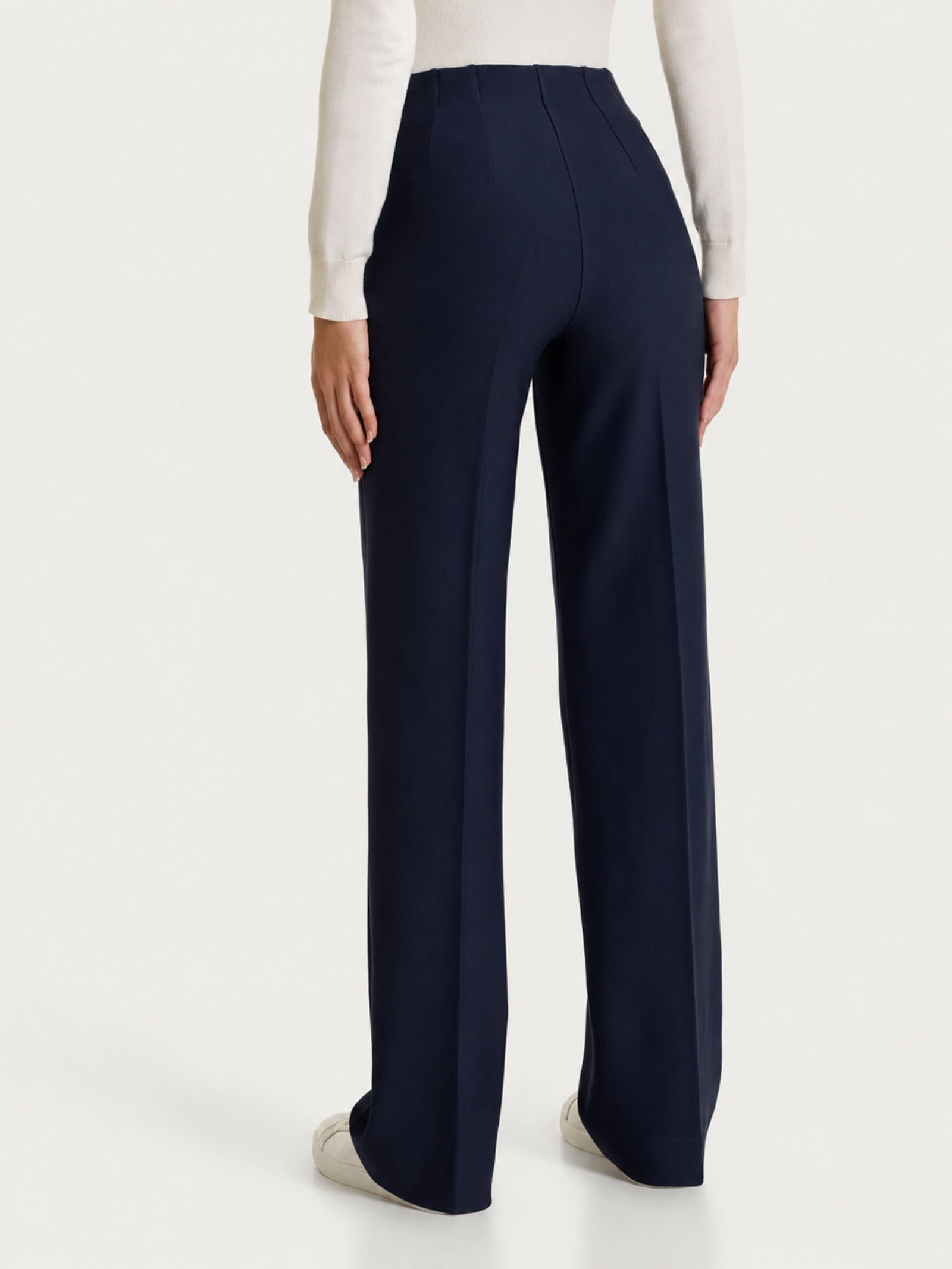 Ragno Compact Pantalone Ampio Wide Leg Persia
