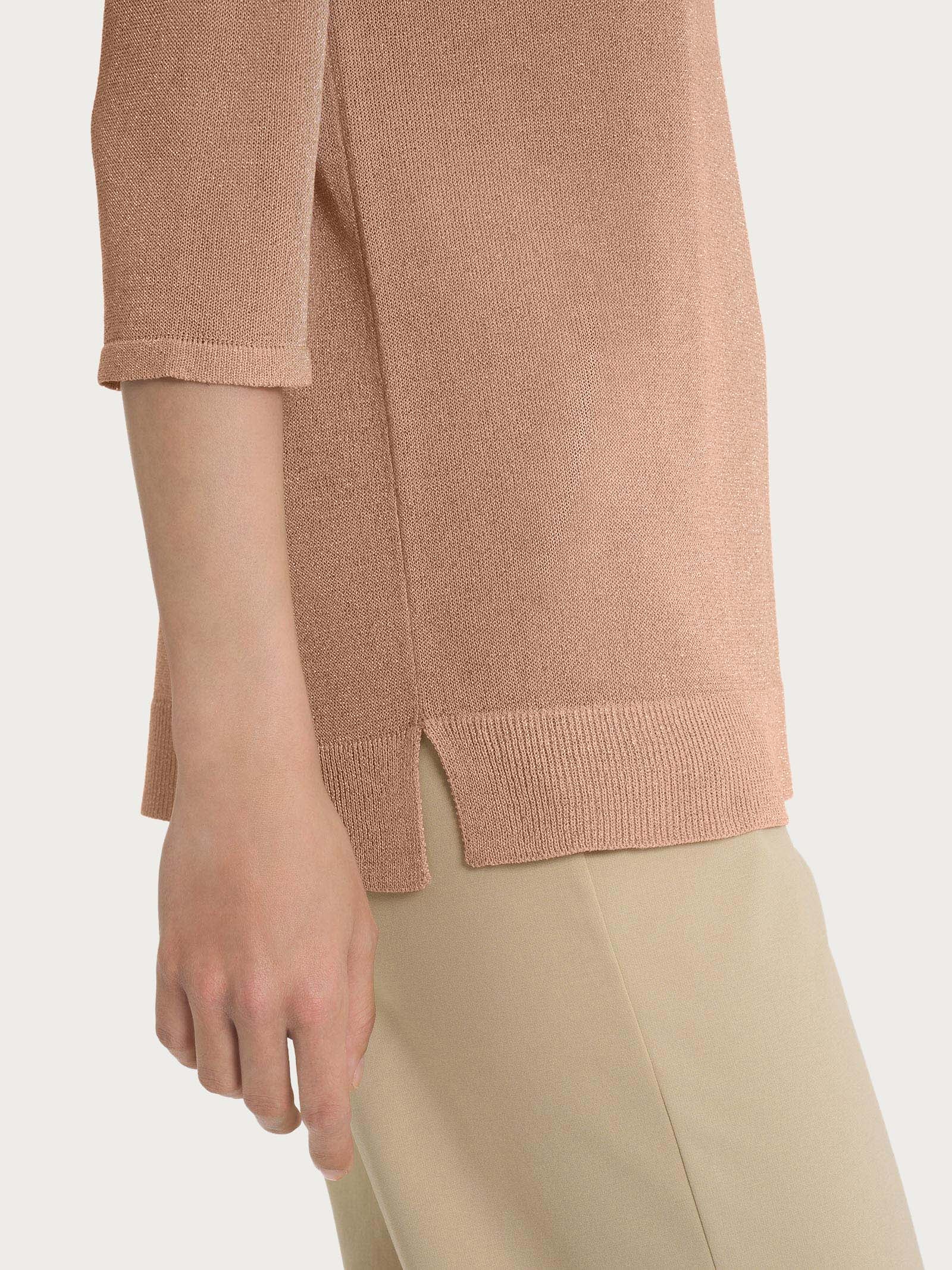 Ragno Viscosa Summer Maglia Barchetta Donna Warm Taupe