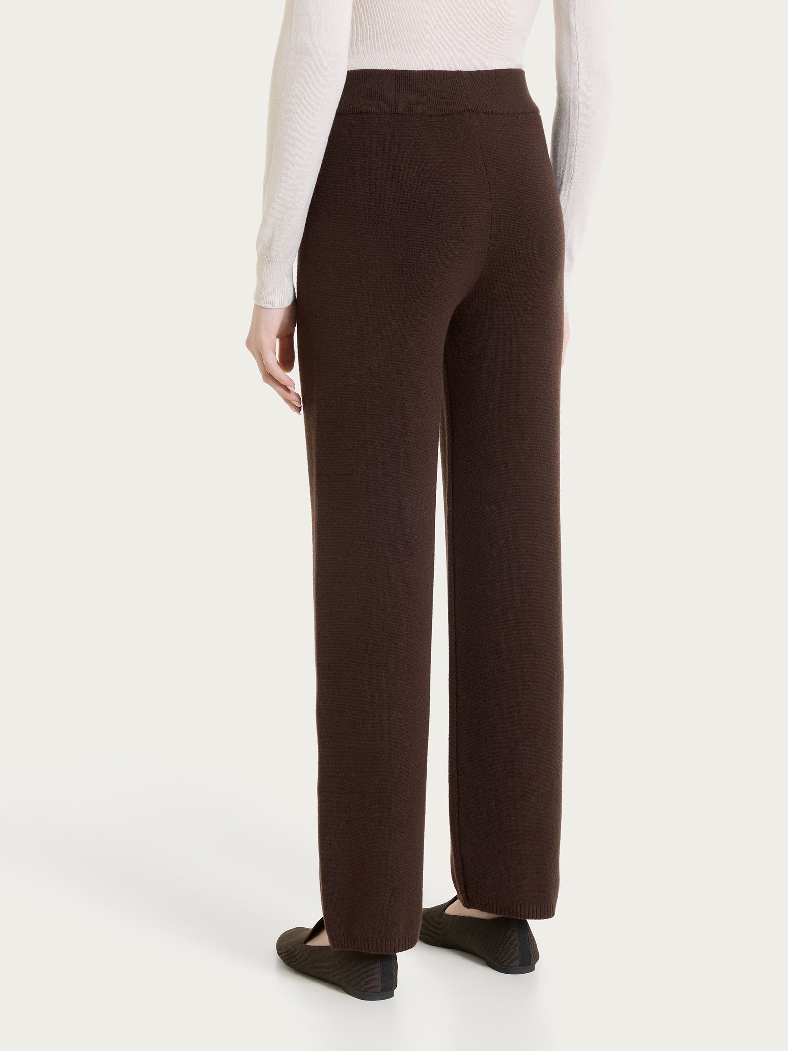 Ragno Soft Wool Pantalone Ampio donna Chocolate Torte caldo