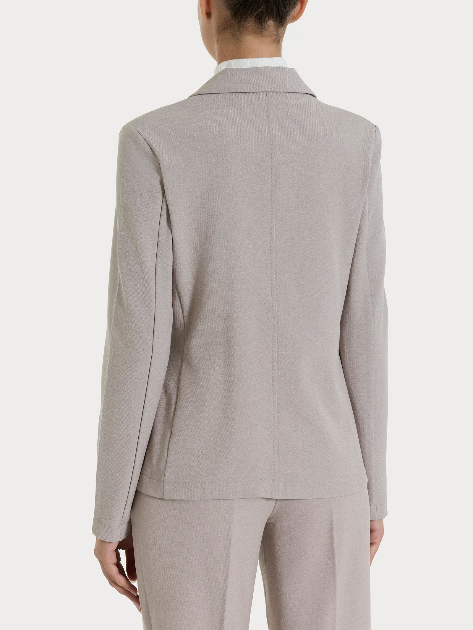 Ragno Flanel Twill Blazer Doppio Petto Nude Donna