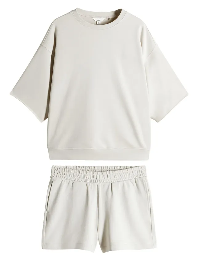 Geo Next The Set completo felpa manica corta shorts uso quotidiano