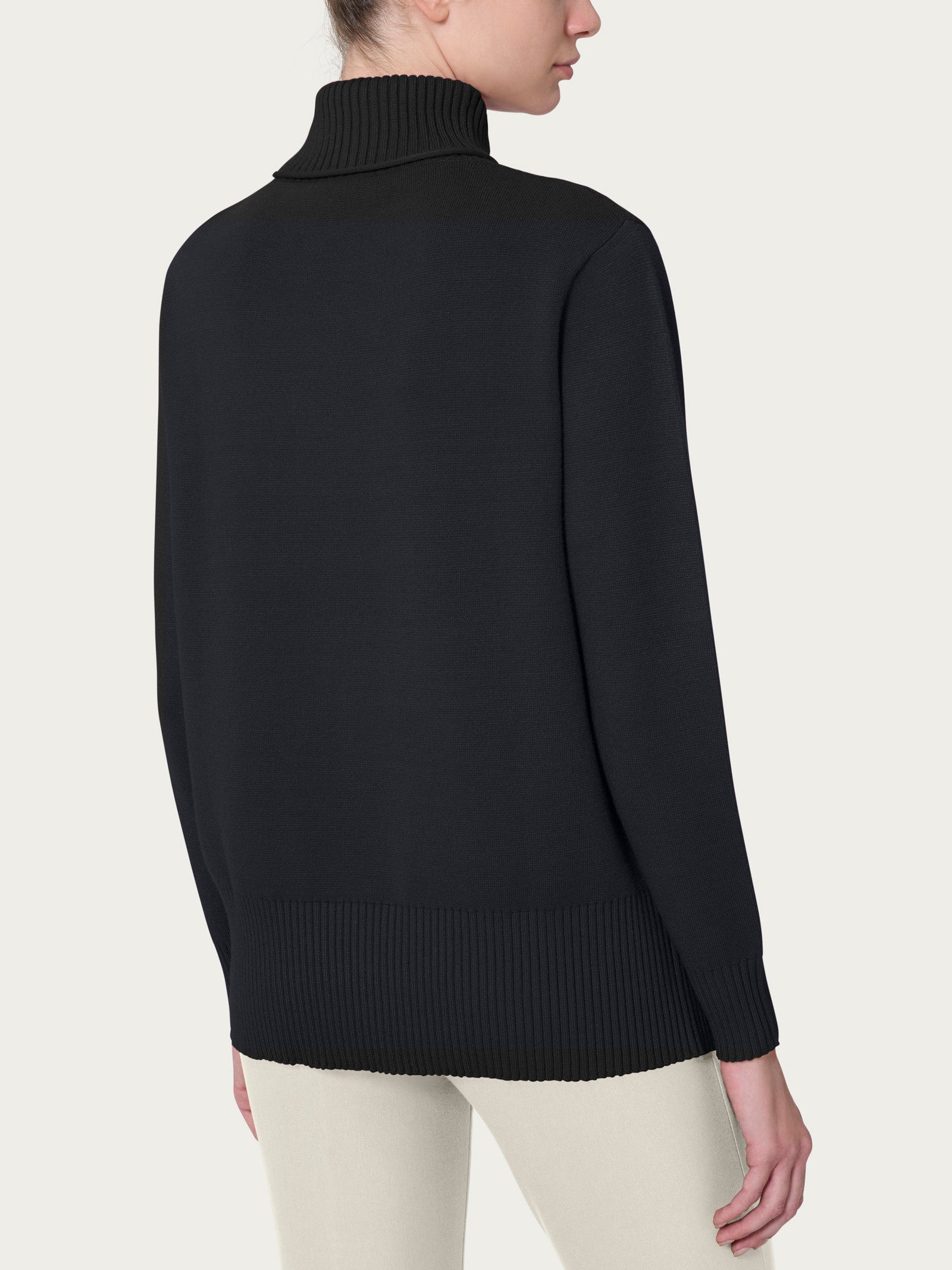 Ragno Four Seasons dolcevita Super Soft nero
