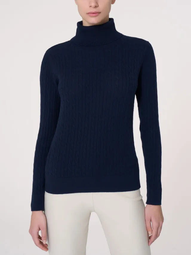 Ragno SL Dolcevita Super Soft Collo Alto Bleu