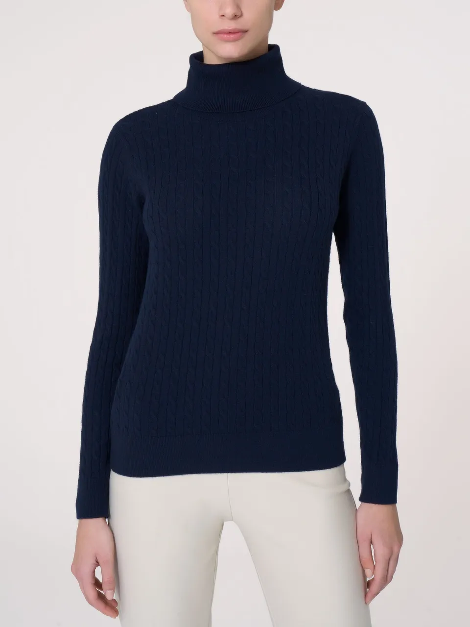 Ragno SL Dolcevita Super Soft Collo Alto Bleu