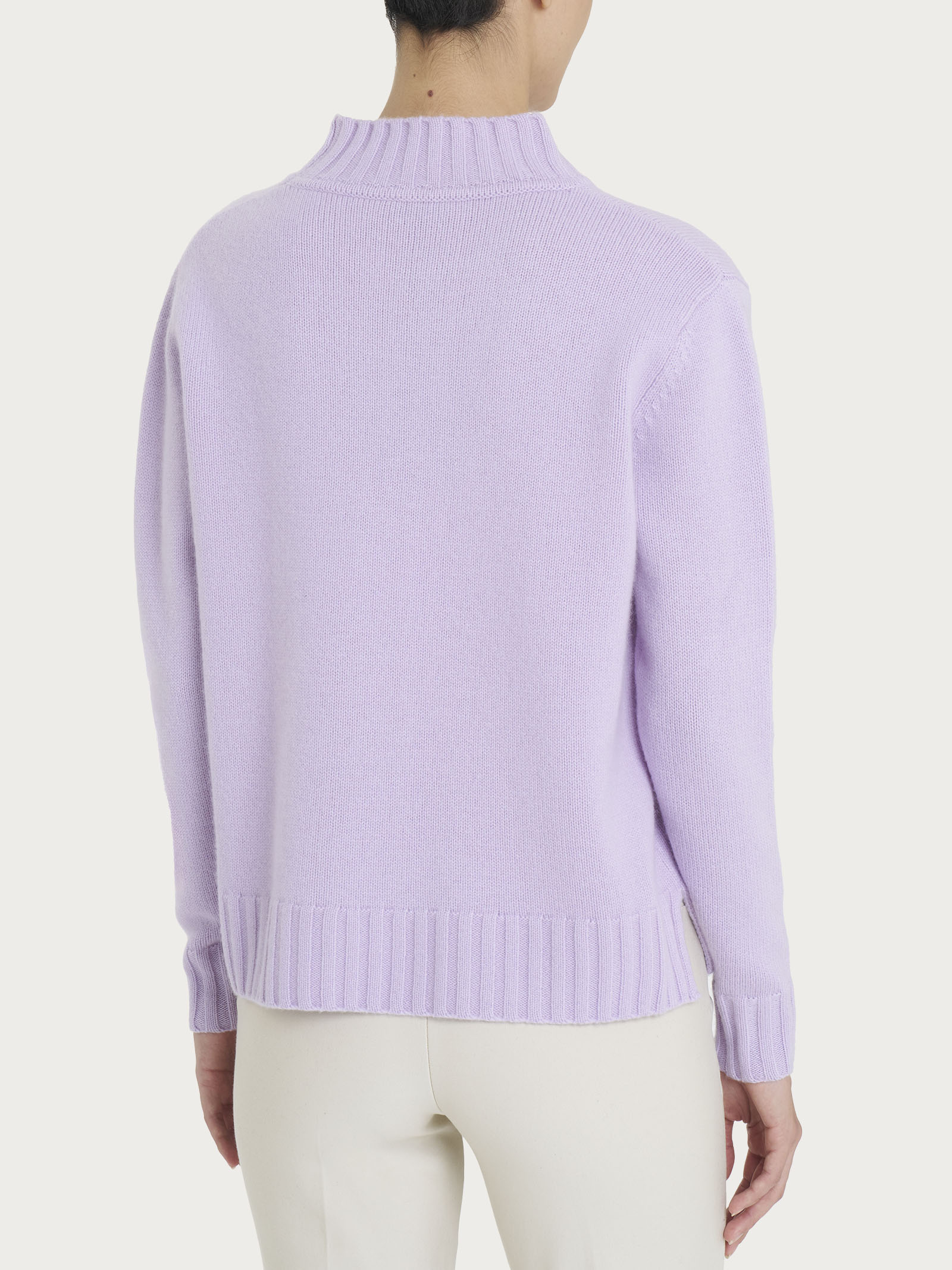 Ragno Merino Soft Lupetto maglia Orchid Petal cashmerino