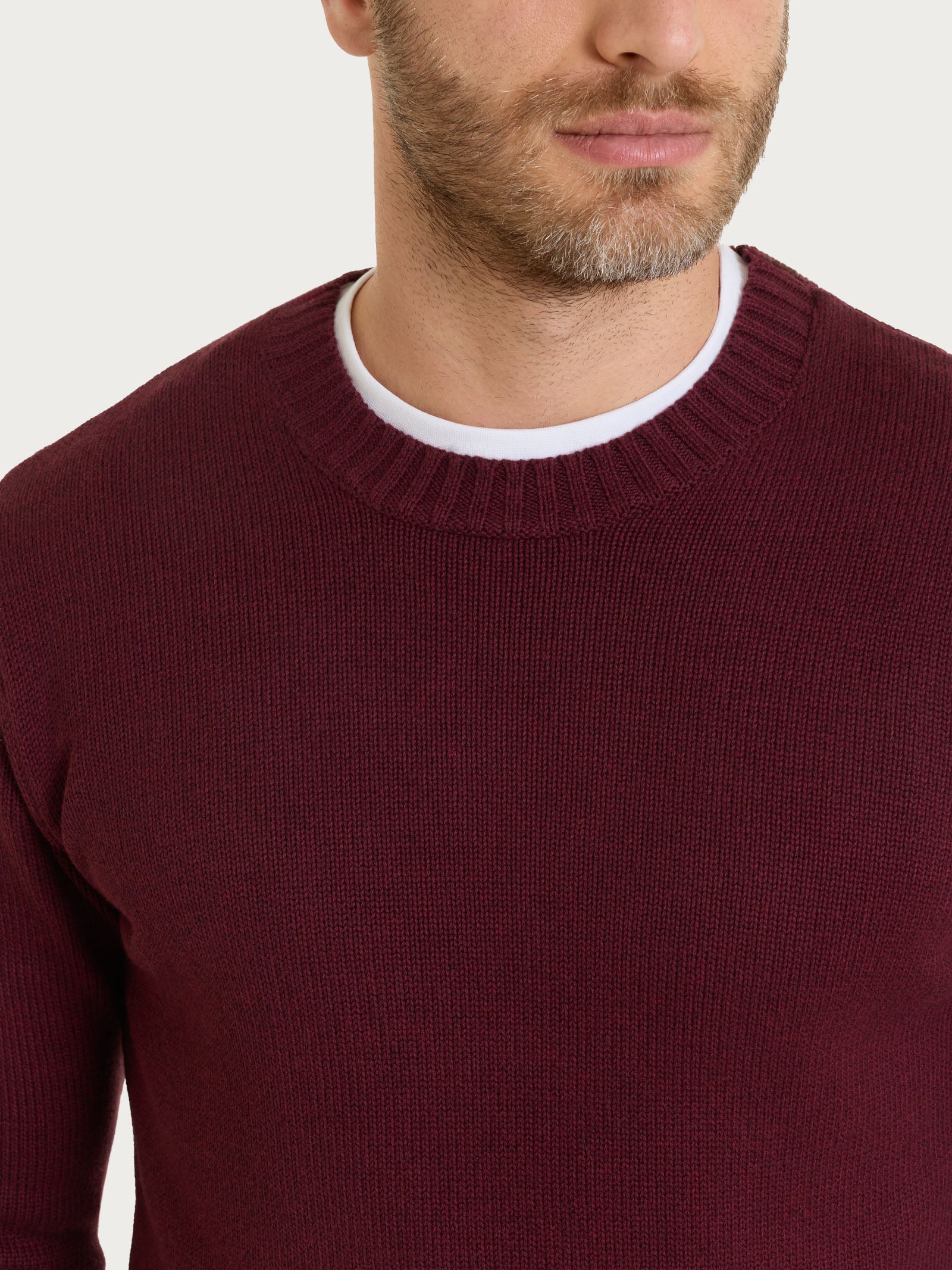 Ragno Winter Cotton pull girocollo puro cotone Fig Mel.