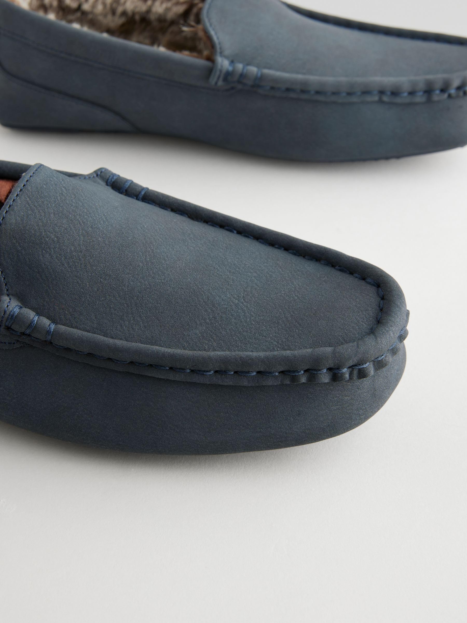 Next pantofole mocassino uomo pelliccia sintetica 47 EU