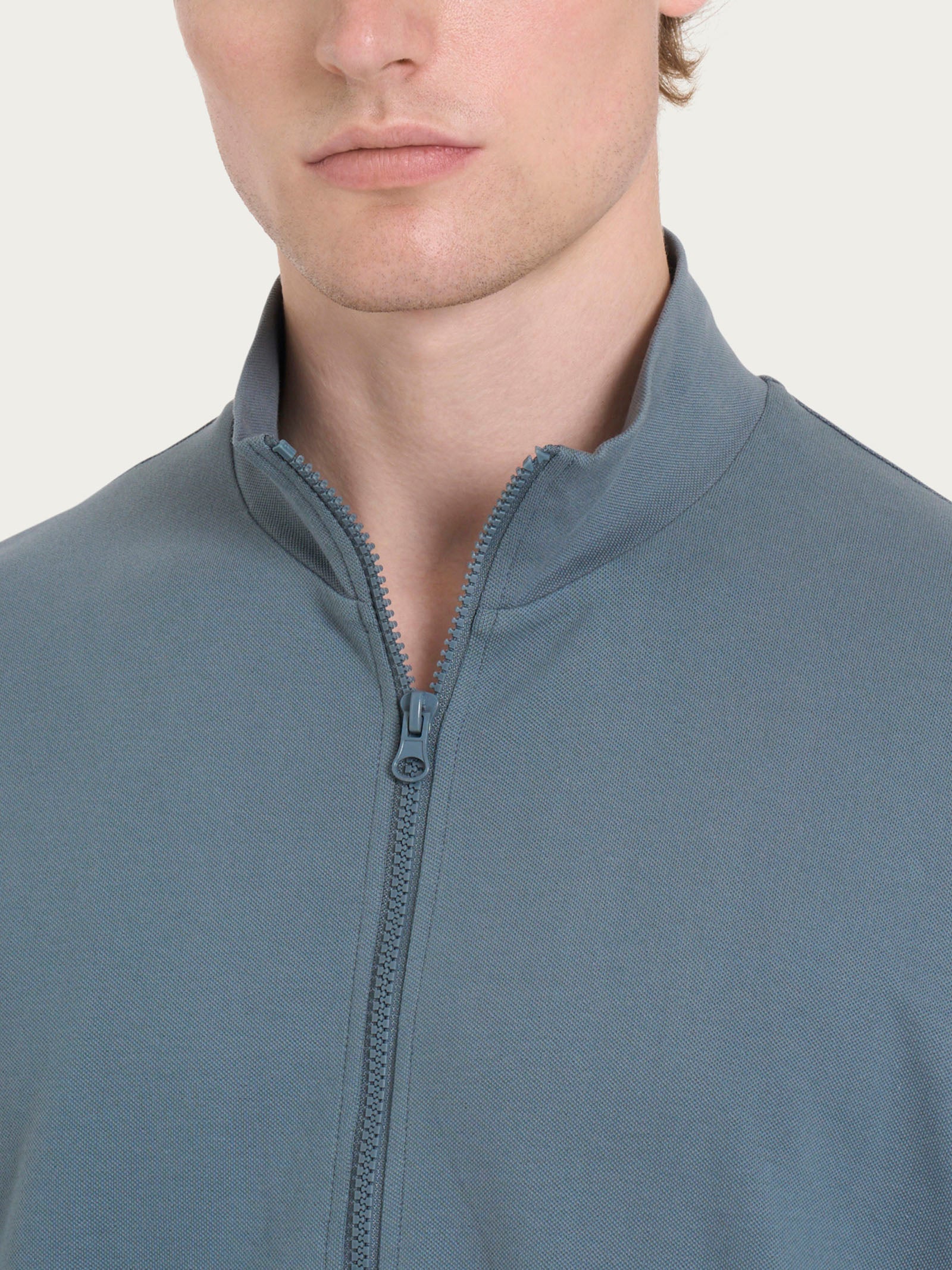 Ragno Eco Cotton Pigiama Lungo Aperto Stormy Weather uomo