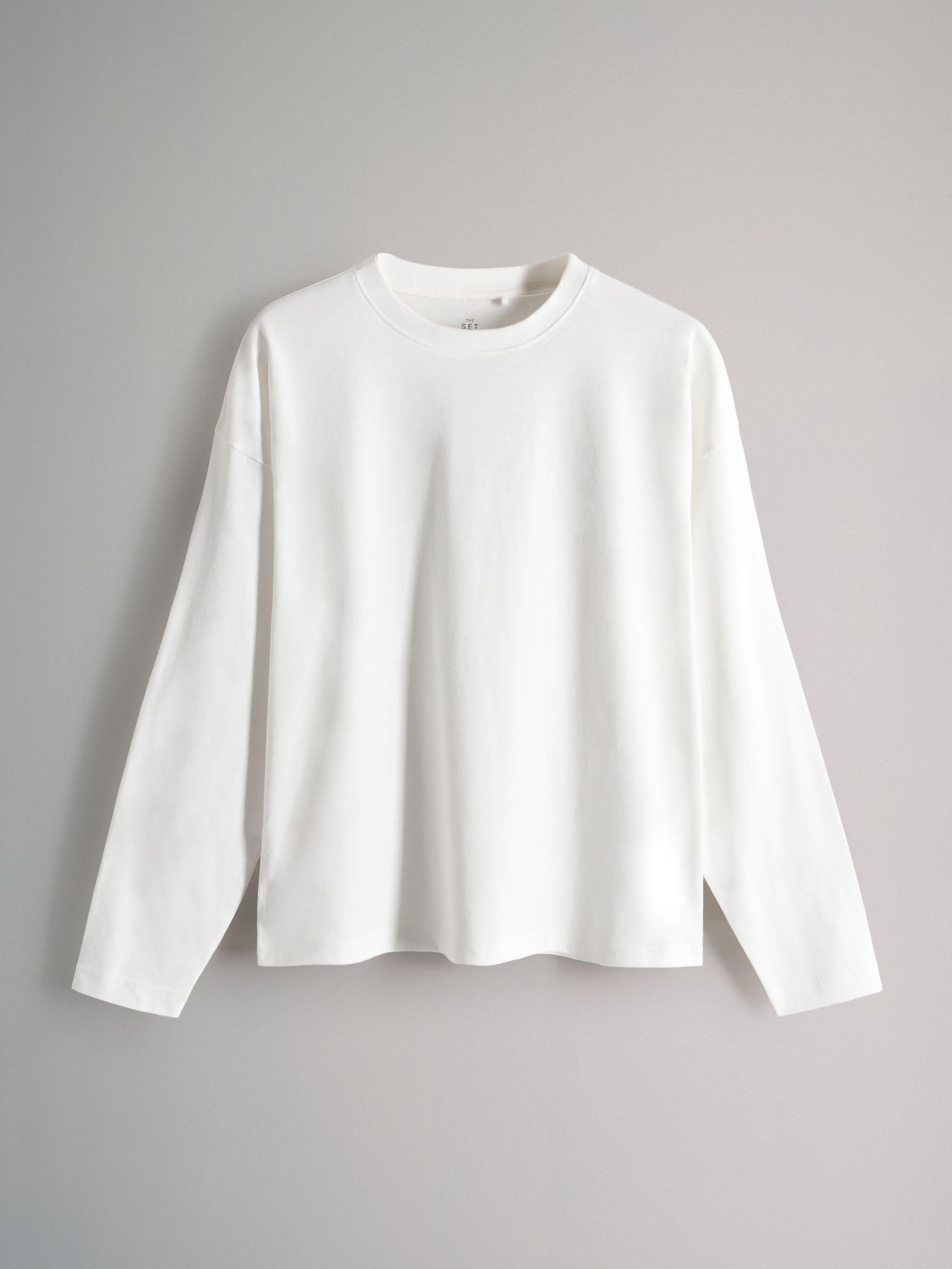 Next The Set T-Shirt Donna Manica Lunga Confezione da 5 Comoda