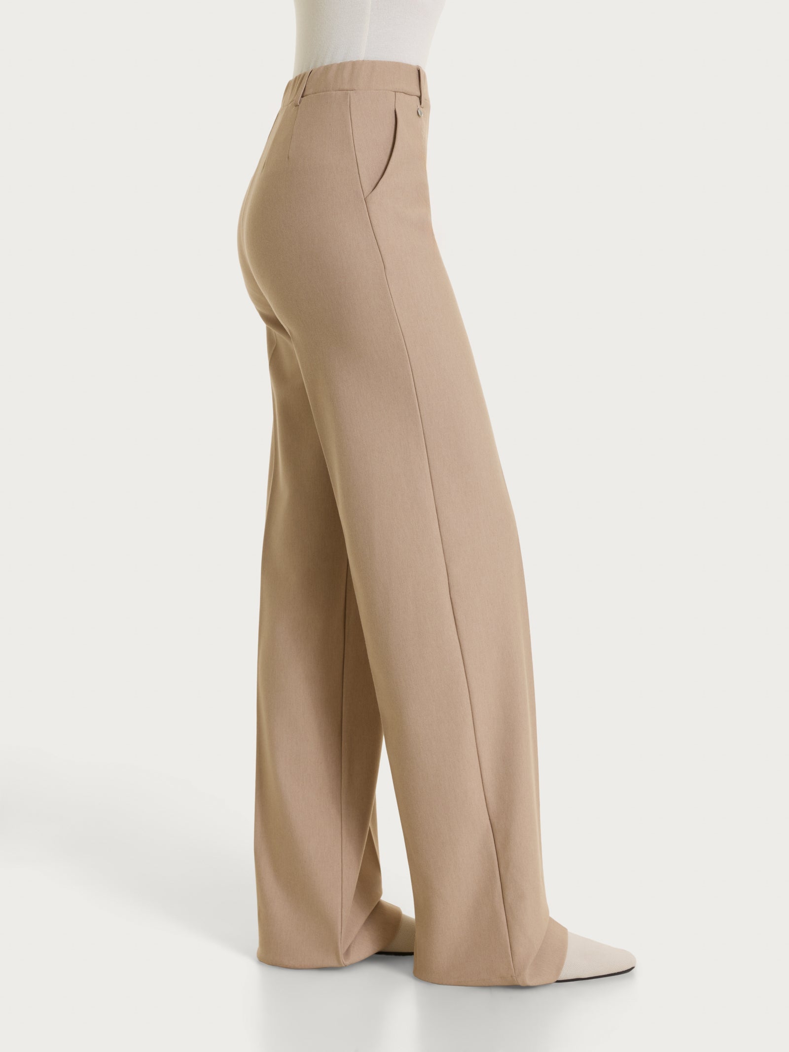 Ragno Compact Pantalone Sigaretta Skinny Ardesia Mel.