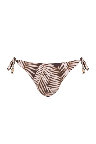 Goldenpoint Wild Charme slip bikini brasiliana laccetti foliage bicolore