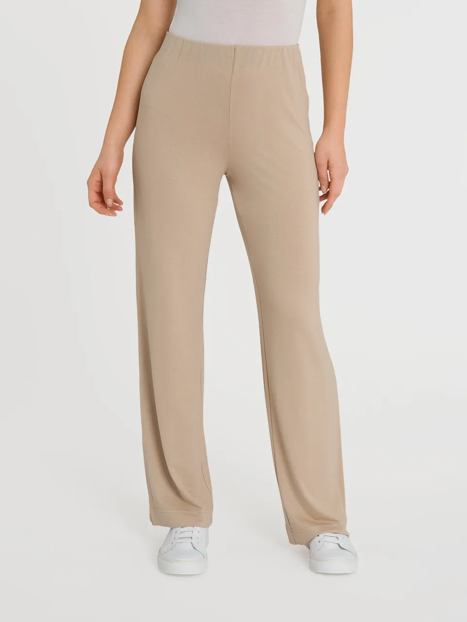 Ragno Relaxed Wardrobe pantalone ampio wide leg Irish Cream