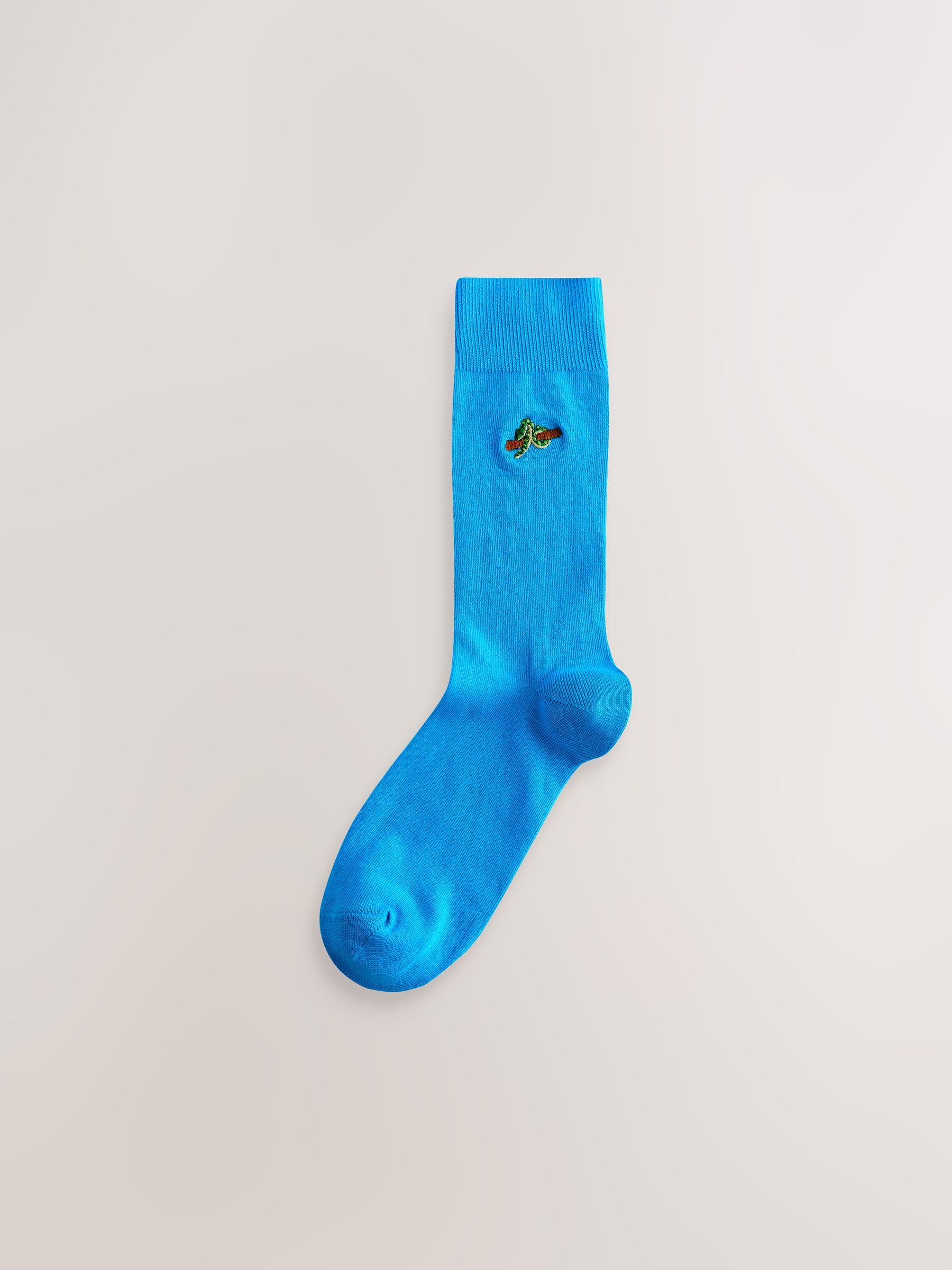 Next calzini uomo 39-43 8 paia ricamati vestibilità comoda