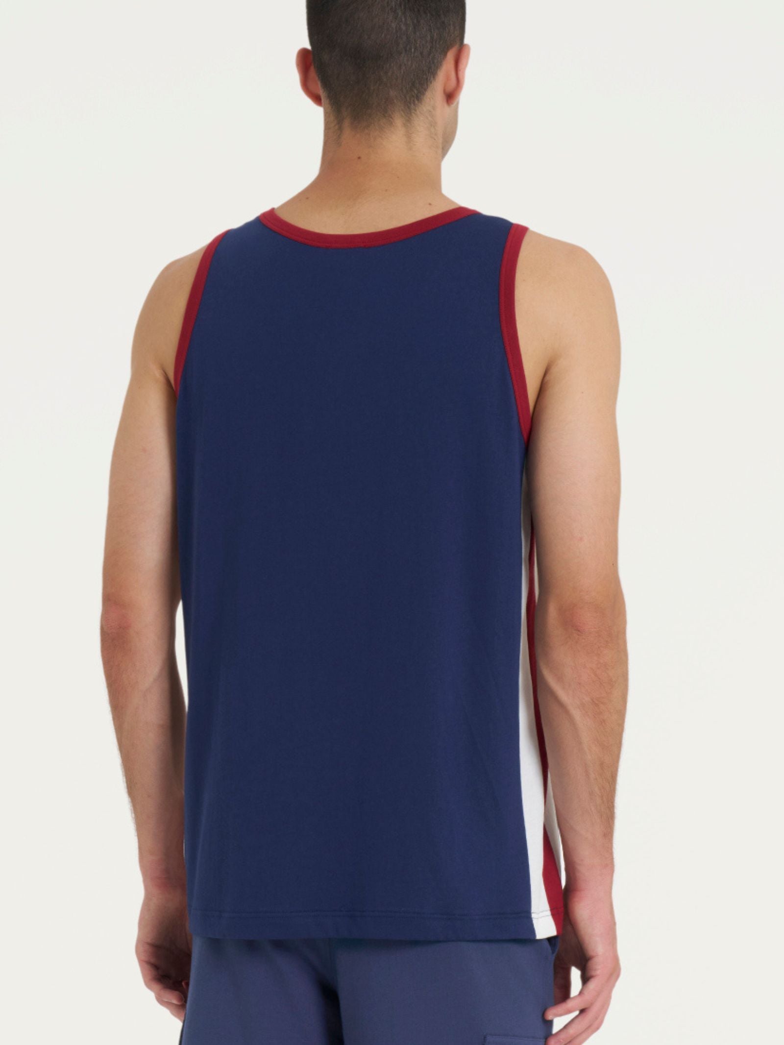 Ragno Jersey di Cotone canotta uomo Naval Academy puro cotone