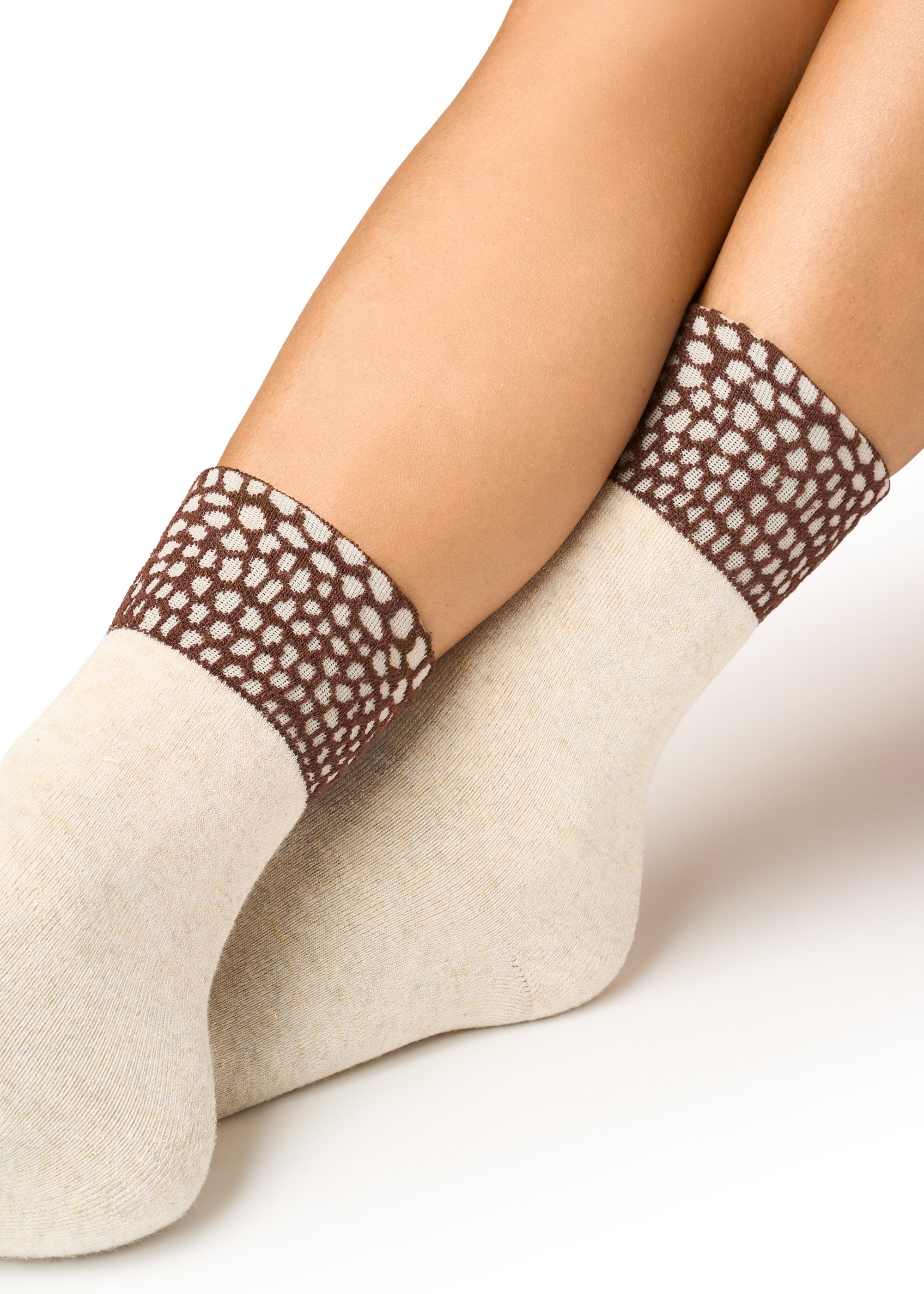 Philippe Matignon Animalier slipper taglia unica antiscivolo