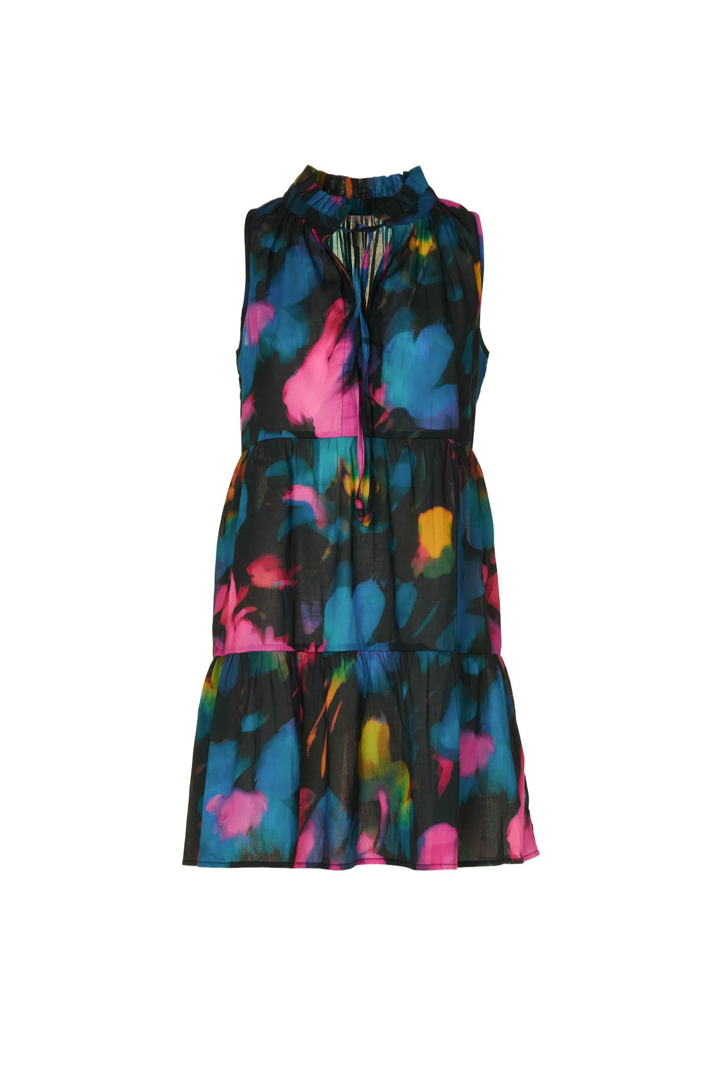 Goldenpoint Waterpop copricostume abito corto cotone multicolor