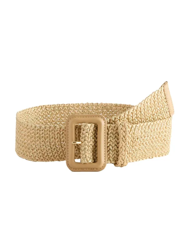 Next Cintura Larga Rafia Donna L Intrecciata