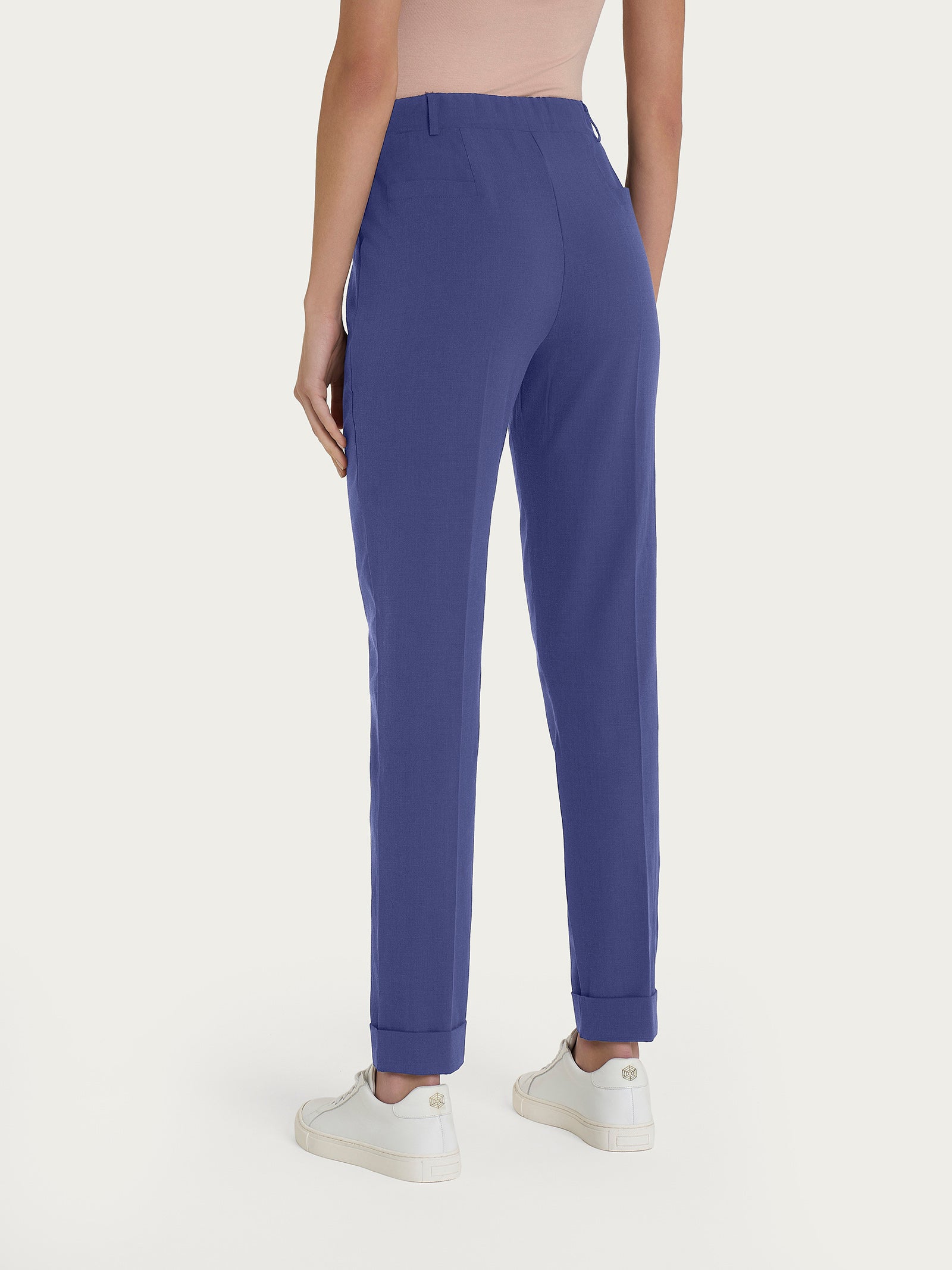 Ragno Super Natural The Chino pantalone chino Skipper Blue tasche
