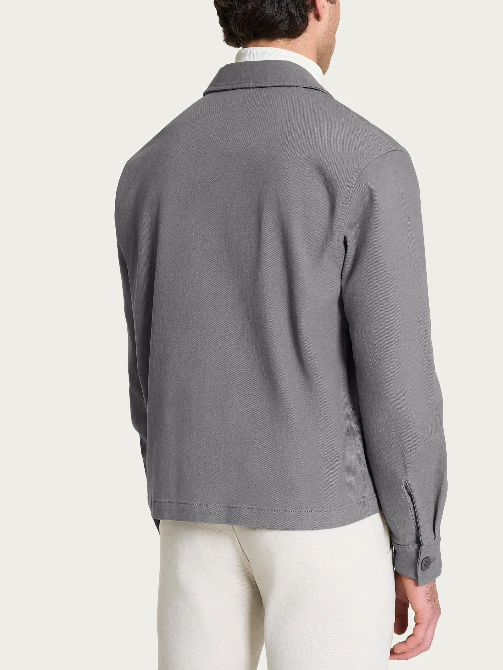 Ragno Compact giacca utility pietra cotone elasticizzato