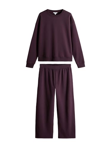 The Set tuta donna felpa girocollo 2 pezzi jogging