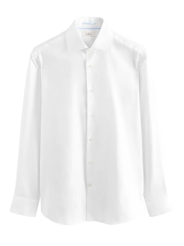 Next Signature Testurizzata camicia uomo 100% cotone