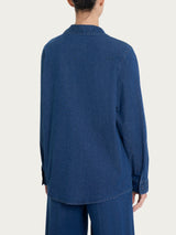 Ragno Super Light Denim Shacket Indigo leggera