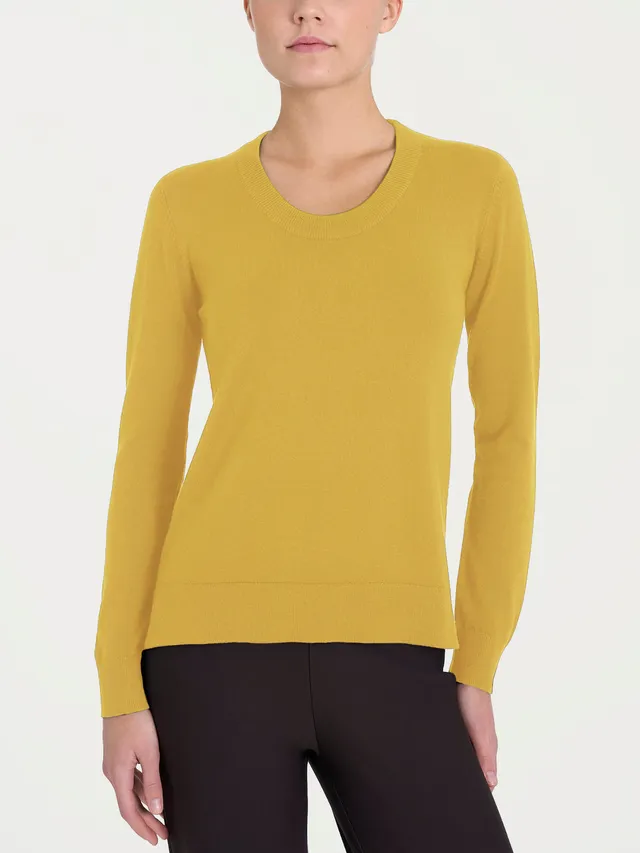 Ragno Four Seasons Madonna maglia donna giallo olio viscosa