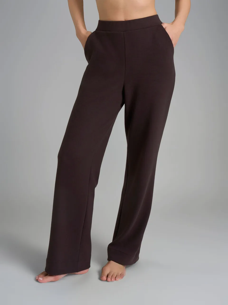 Ragno Flannel Compact Pantalone ampio Chocolate Torte casa