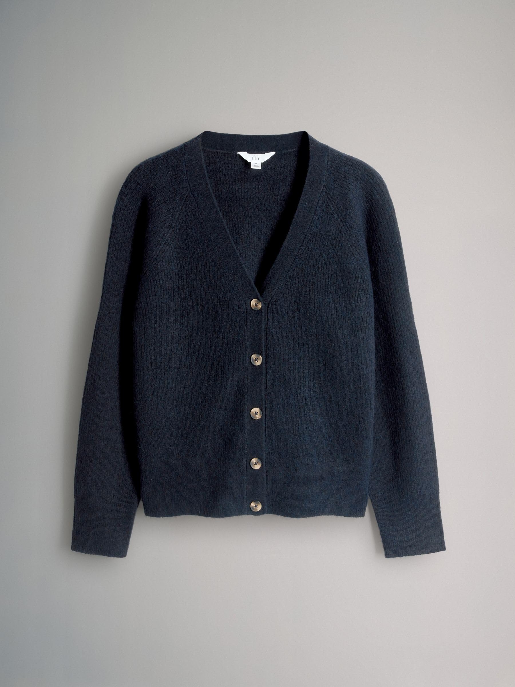 Geo Next The Set Cardigan Maglia Spessa a Coste donna x2 lana