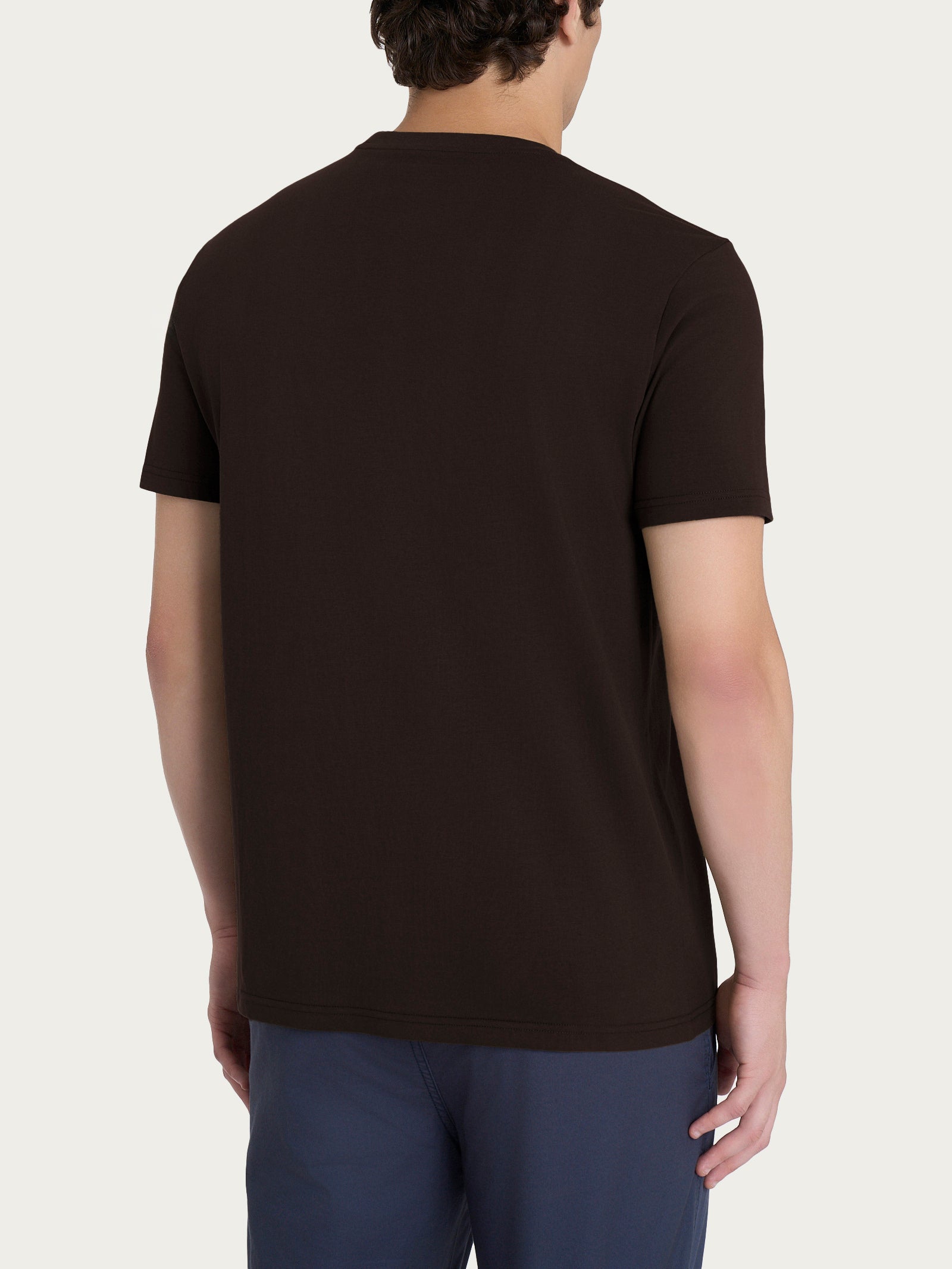 Ragno T-shirt Girocollo Chocolate Torte in Jersey Cotone