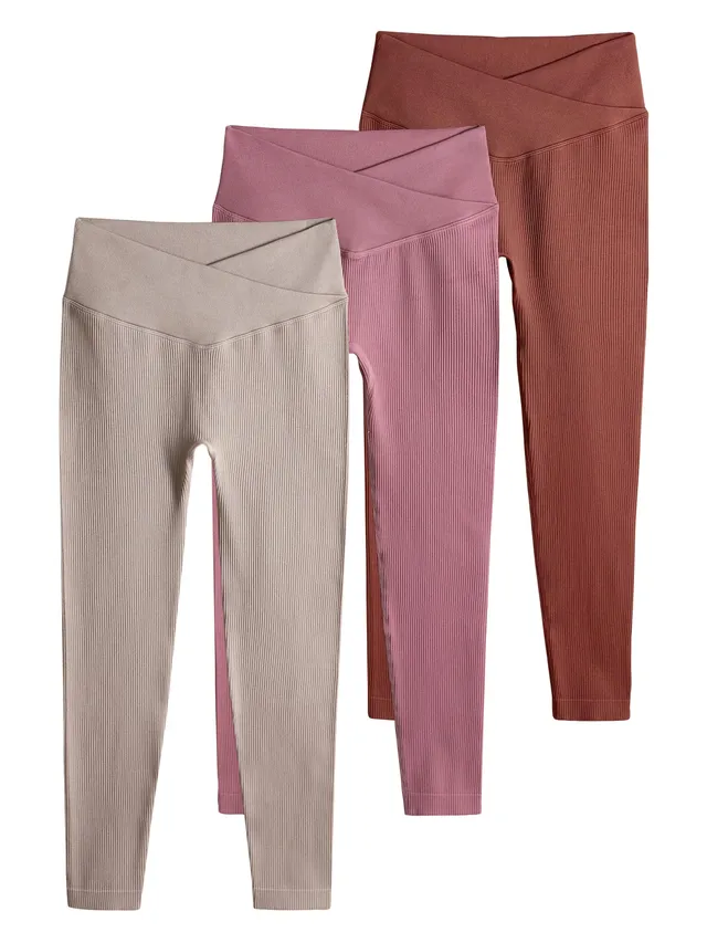 Geo Next The Set leggings a coste senza cuciture 3 pezzi morbidi