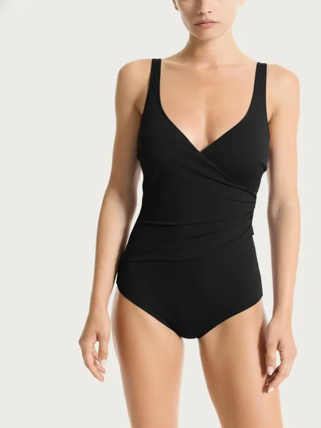 Ragno Costume Intero Microfibra Stretch Modellante Nero