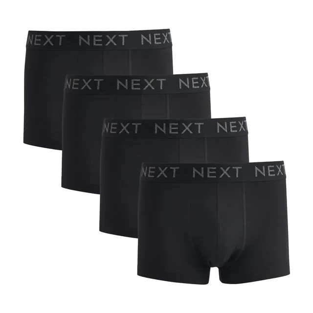 Geo Next Boxer Uomo Nero XS Cotone Elasticizzato Comfort
