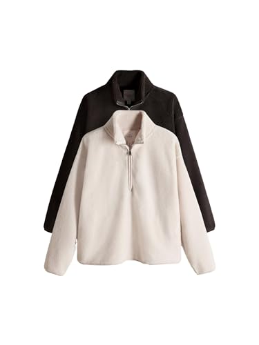 Geo Next The Set 2 maglie sherpa zip corta collo alto