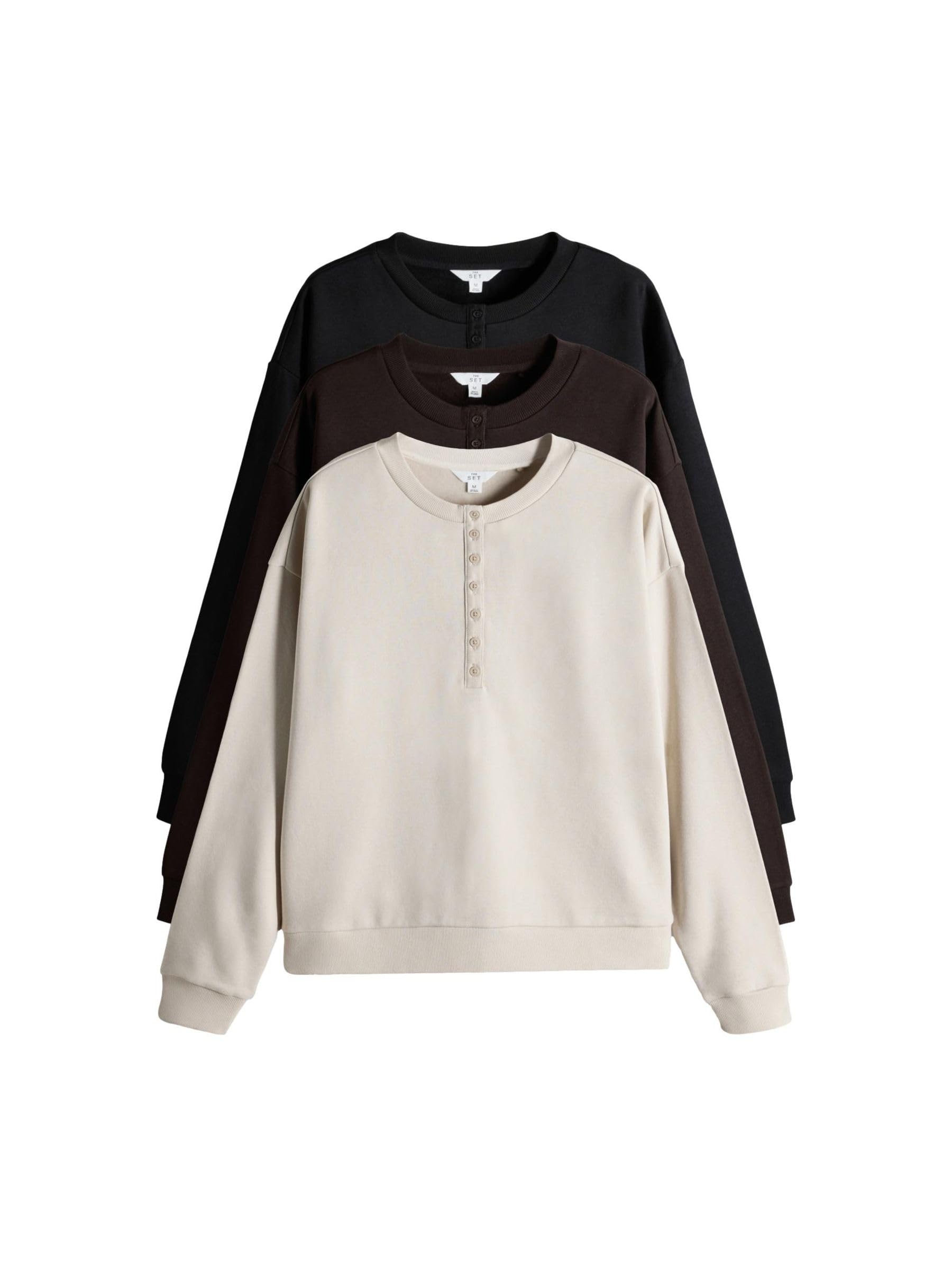 Geo Next The Set Felpe Serafino donna 3 pezzi comoda