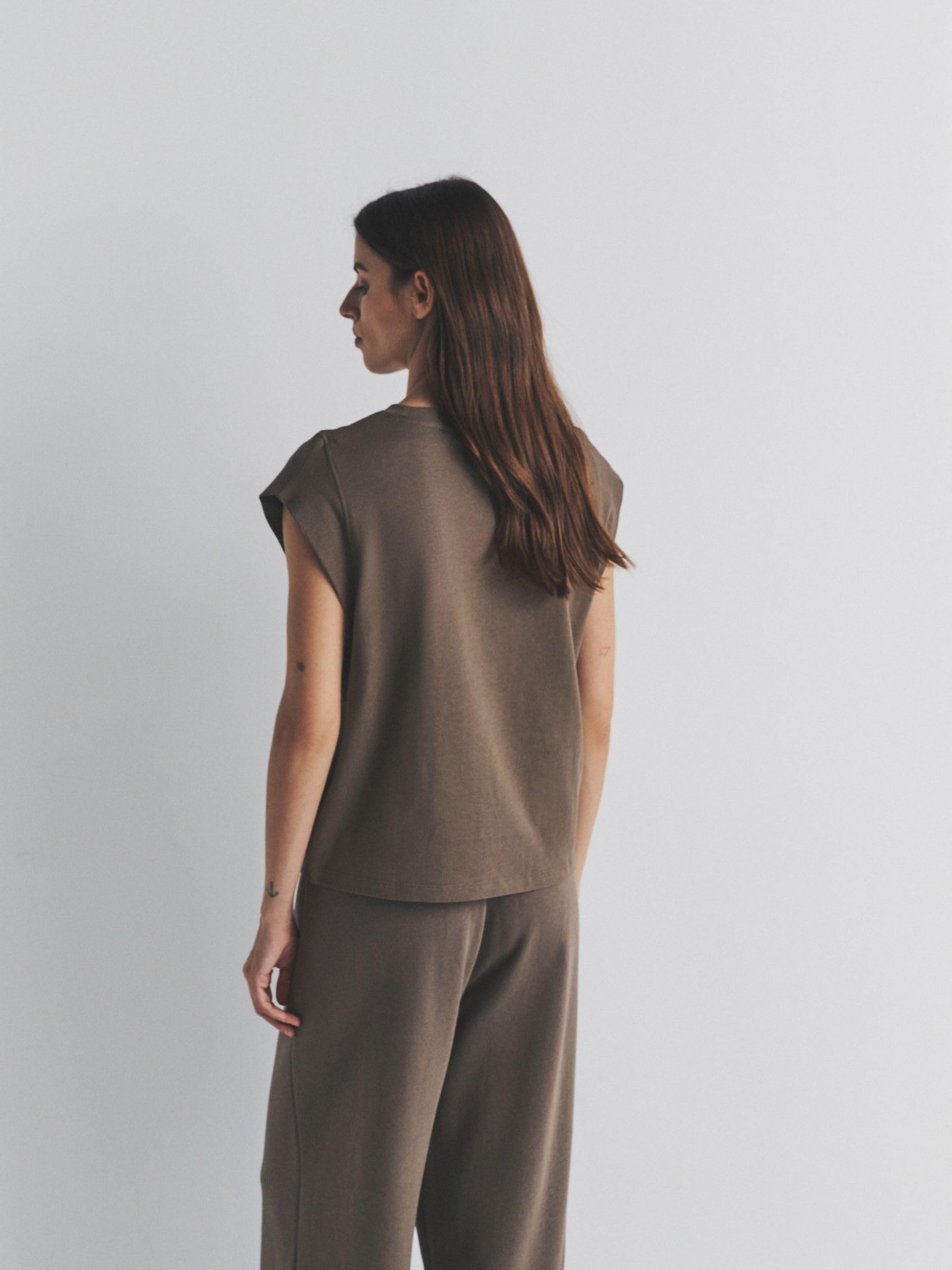 Geo Next THE SET T-Shirt Maniche Aletta Donna 3 Pezzi coste