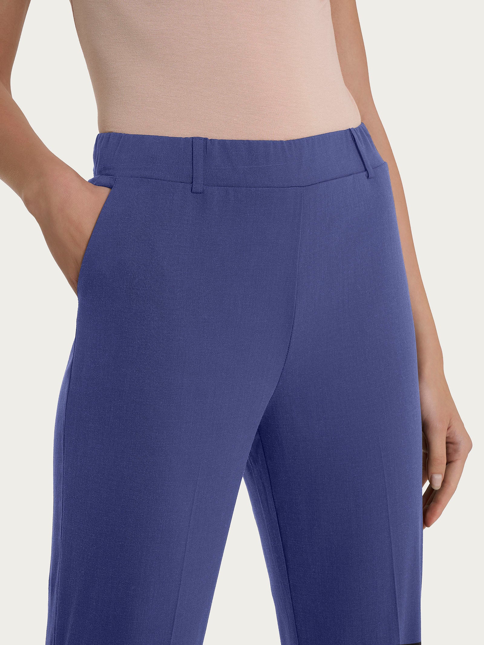 Ragno Super Natural The Chino pantalone chino Skipper Blue tasche