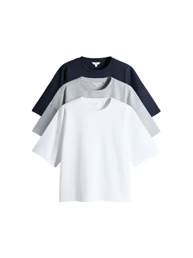 Geo Next The Set T-Shirt Taglio Quadrato Pesante 3 Pezzi Donna