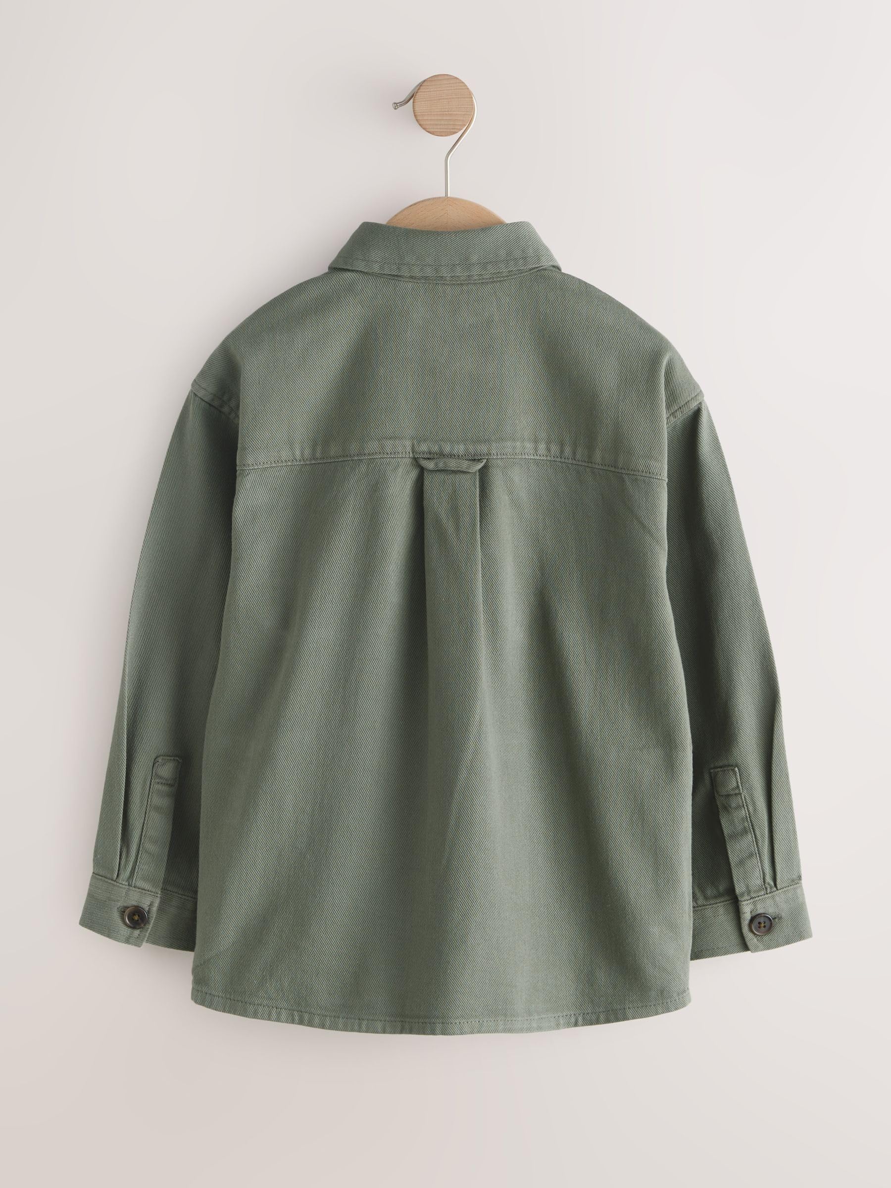 Next Giacca-camicia tela ragazzo 128 vestibilità comoda