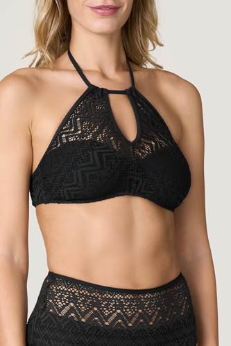 Goldenpoint Delfi top bikini donna imbottito cut out in pizzo