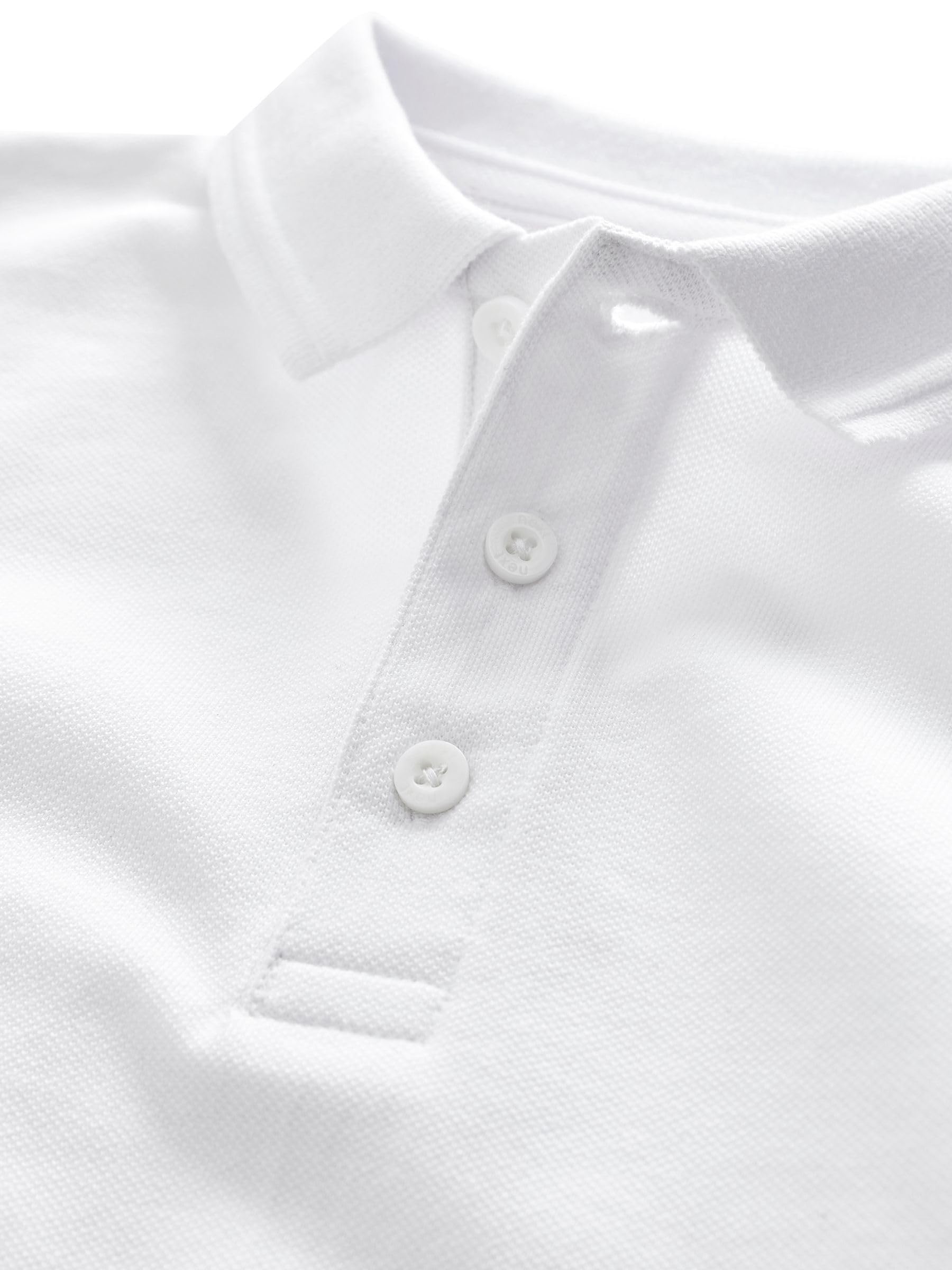 Next Polo Scuola Manica Lunga Bambino 5 Pezzi 98 Cotone