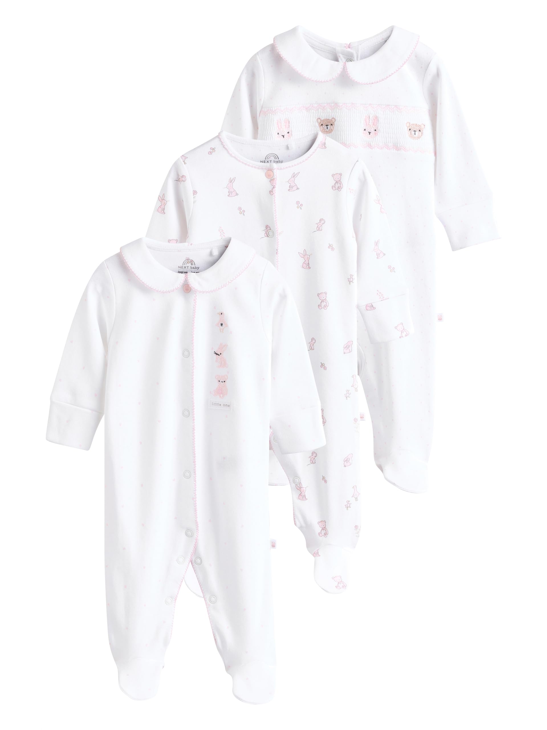 Next tutine neonata colletto confezione 3 taglia 56-62